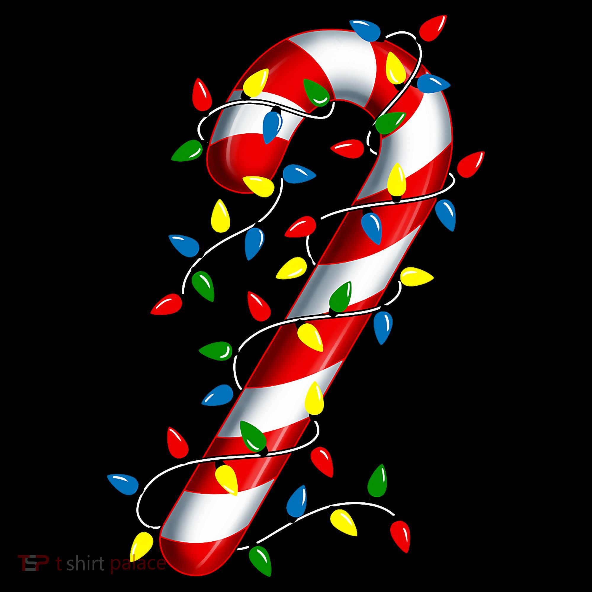 Candy Cane Merry And Bright Christmas Lights Candy Family Women's Hoodie