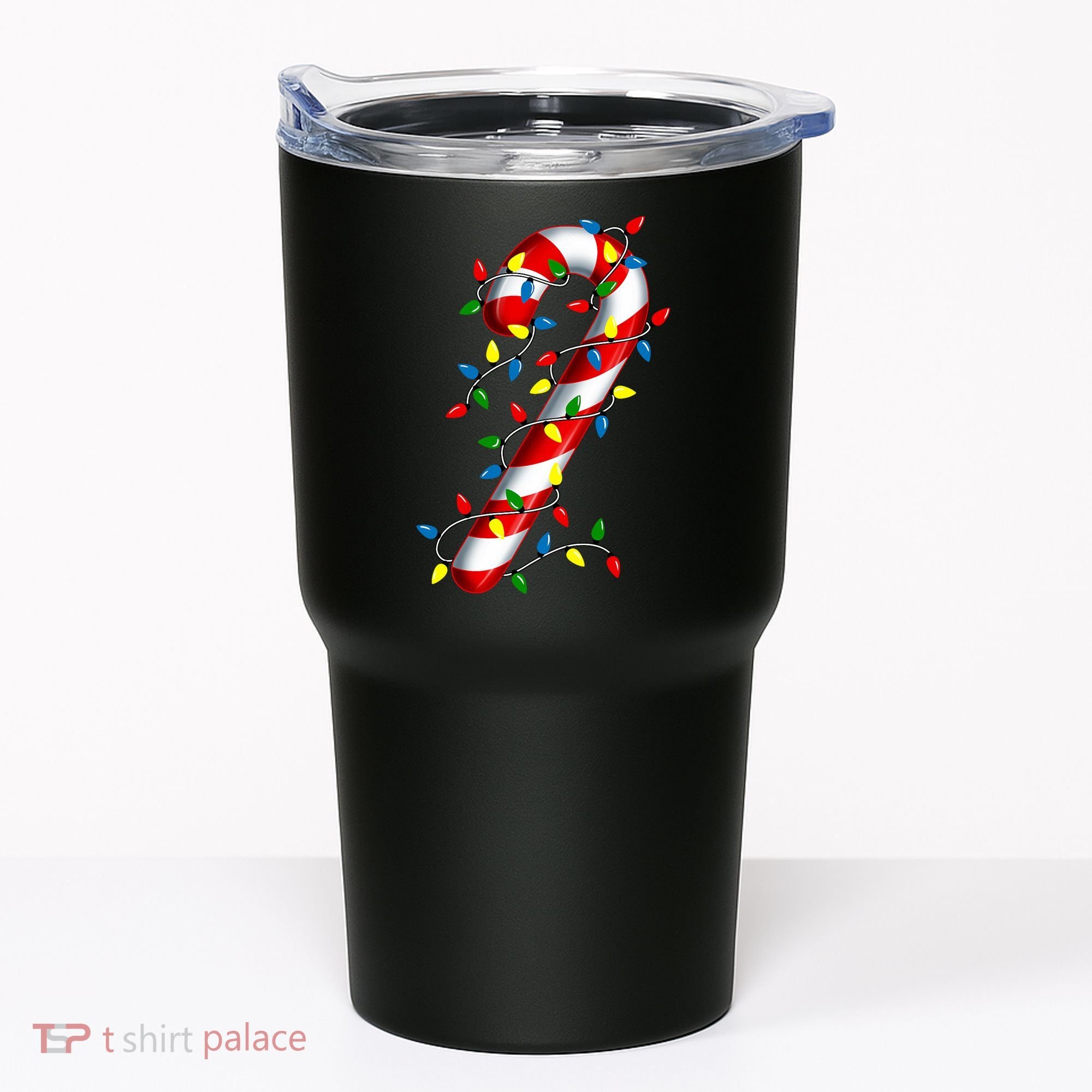 Candy Cane Merry And Bright Christmas Lights Candy Family Tumbler