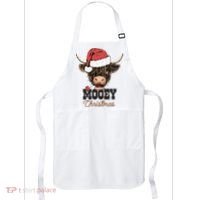 Christmas Cow Mooey Christmas Cute Cow Apron thumb 0