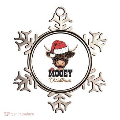 Christmas Cow Mooey Christmas Cute Cow Ornament