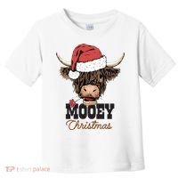 Christmas Cow Mooey Christmas Cute Cow Toddler T-Shirt thumb 0