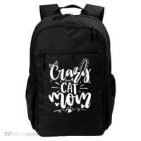 Crazy Cat Mom Cat Lover Cat Day Backpack thumb 0