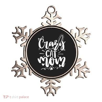 Crazy Cat Mom Cat Lover Cat Day Ornament