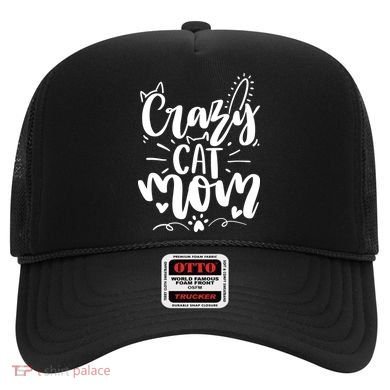 Crazy Cat Mom Cat Lover Cat Day Hat