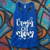 Crazy Cat Mom Cat Lover Cat Day Women's Tank Top thumb 3