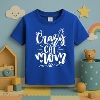 Crazy Cat Mom Cat Lover Cat Day Toddler T-Shirt thumb 3