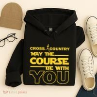 Cross Country May The Course Be With You Runner Jogger Gift Hoodie thumb 4