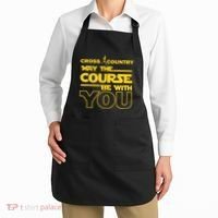Cross Country May The Course Be With You Runner Jogger Gift Apron thumb 2