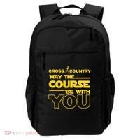 Cross Country May The Course Be With You Runner Jogger Gift Backpack thumb 0