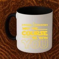 Cross Country May The Course Be With You Runner Jogger Gift Coffee Mug thumb 2