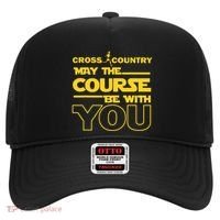 Cross Country May The Course Be With You Runner Jogger Gift Hat thumb 0