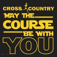 Cross Country May The Course Be With You Runner Jogger Gift Hat thumb 2