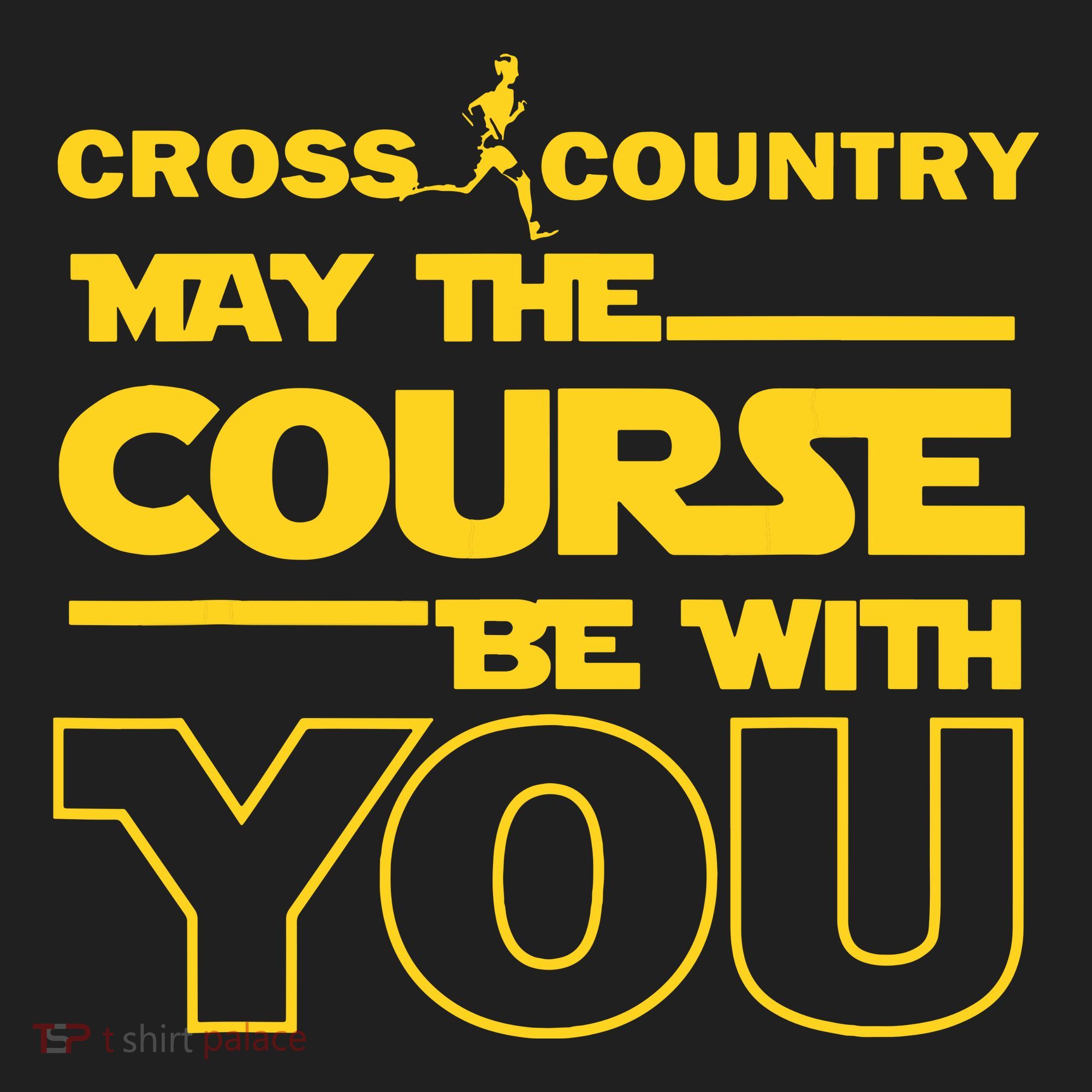 Cross Country May The Course Be With You Runner Jogger Gift Hat