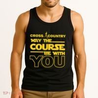 Cross Country May The Course Be With You Runner Jogger Gift Tank Top thumb 3