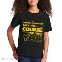 Cross Country May The Course Be With You Runner Jogger Gift Kids T-Shirt thumb 2