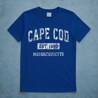 Cape Cod Massachusetts Ma Vintage Sports T-Shirt thumb 5