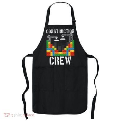 Construction Crew Master Builder Bricklayer Building Blocks Apron
