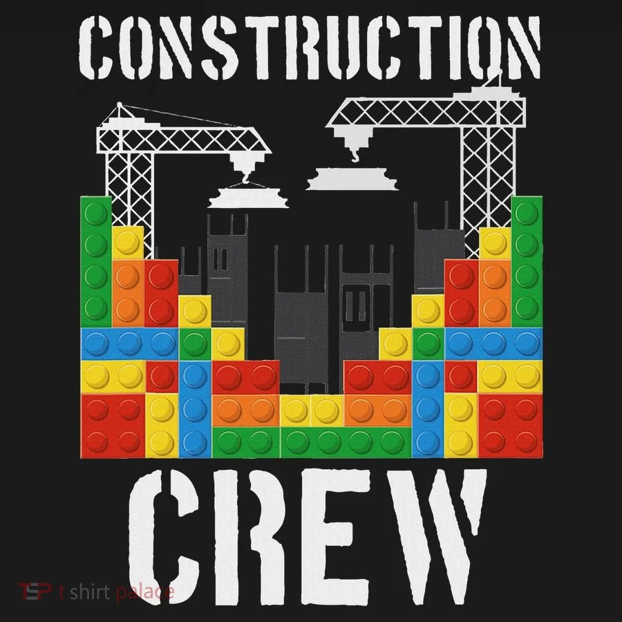 Construction Crew Master Builder Bricklayer Building Blocks Bucket Hat