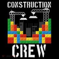 Construction Crew Master Builder Bricklayer Building Blocks Mousepad thumb 1