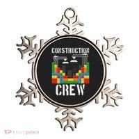 Construction Crew Master Builder Bricklayer Building Blocks Ornament thumb 0