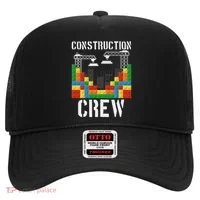 Construction Crew Master Builder Bricklayer Building Blocks Hat thumb 0