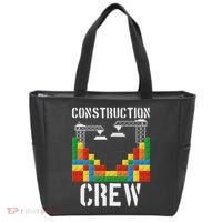 Construction Crew Master Builder Bricklayer Building Blocks Tote Bag thumb 0