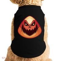 Candy Corn Monster Halloween Doggie Tank thumb 0