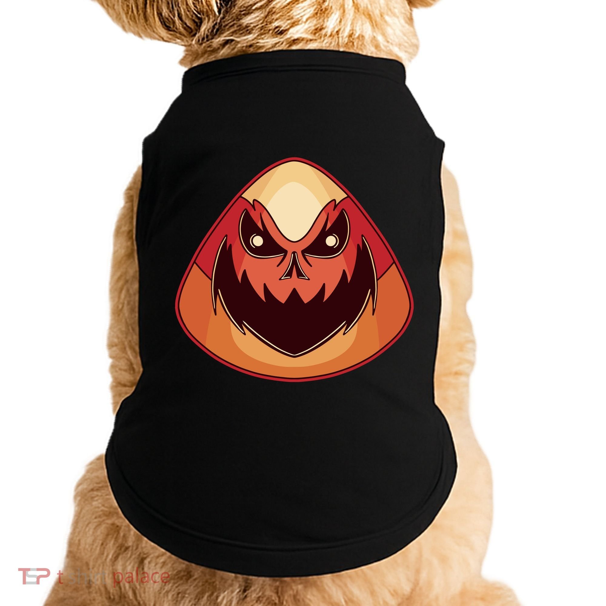 Candy Corn Monster Halloween Doggie Tank