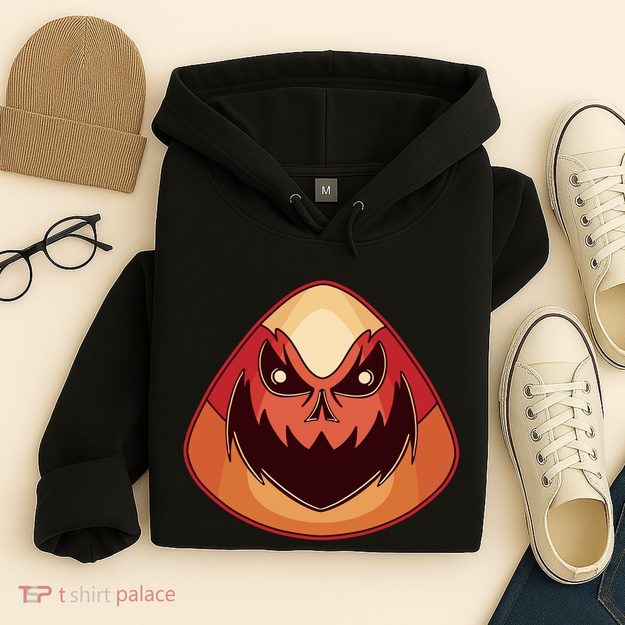 Candy Corn Monster Halloween Hoodie