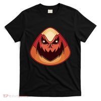 Candy Corn Monster Halloween T-Shirt thumb 0