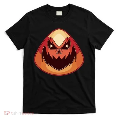 Candy Corn Monster Halloween T-Shirt