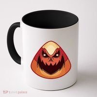 Candy Corn Monster Halloween Coffee Mug thumb 0