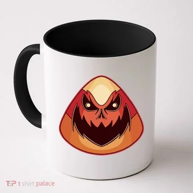 Candy Corn Monster Halloween Coffee Mug