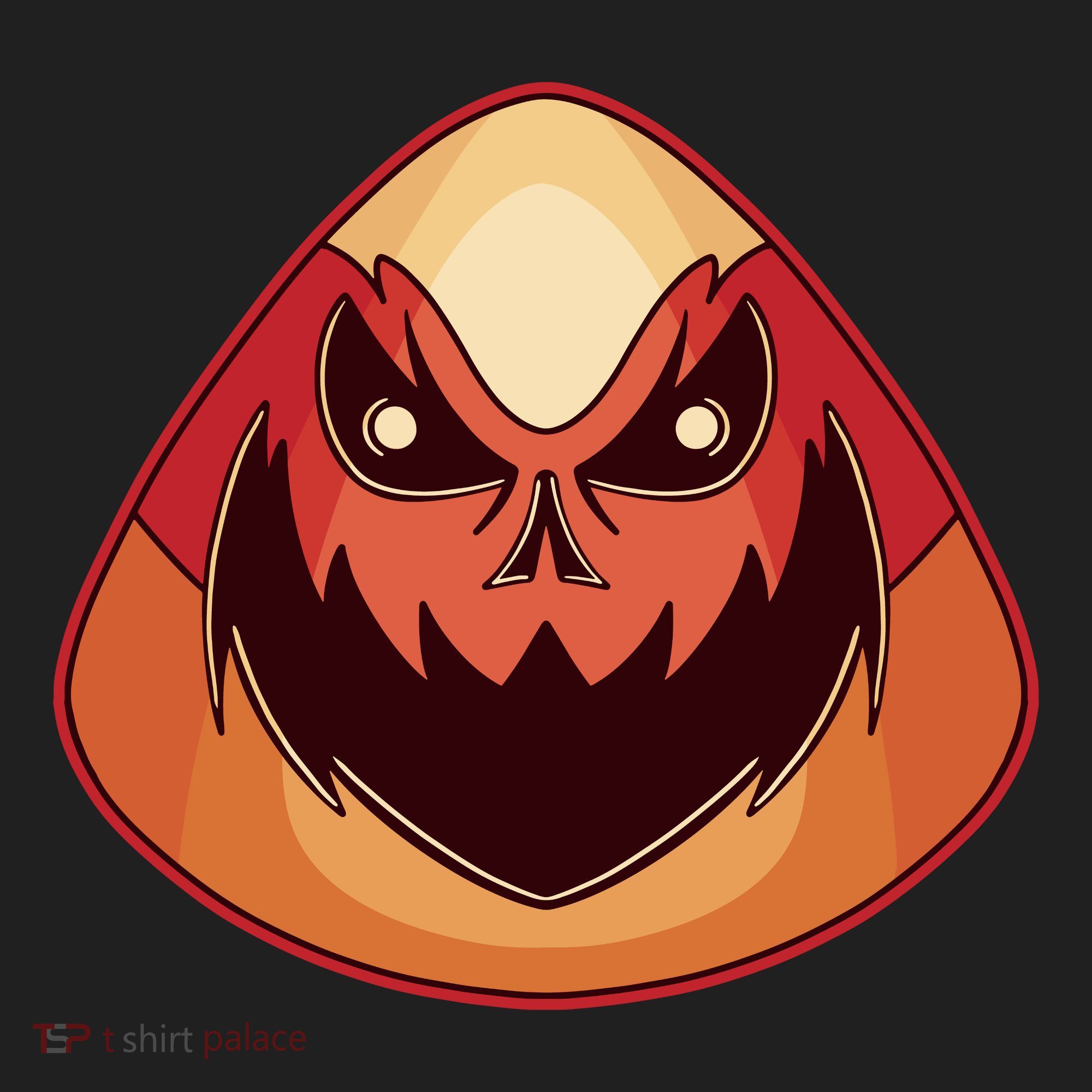 Candy Corn Monster Halloween Tumbler