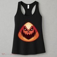 Candy Corn Monster Halloween Women's Tank Top thumb 3