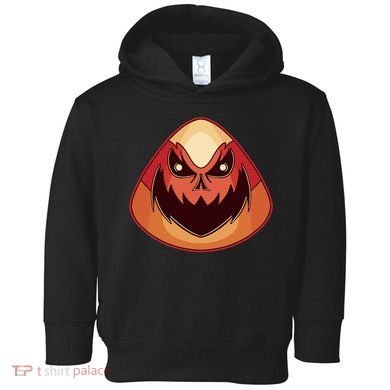 Candy Corn Monster Halloween Toddler Hoodie