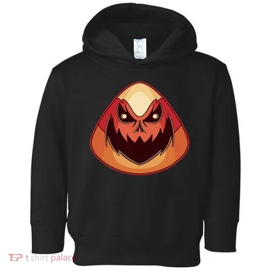 Candy Corn Monster Halloween Toddler Hoodie