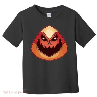 Candy Corn Monster Halloween Toddler T-Shirt