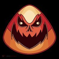 Candy Corn Monster Halloween Tote Bag thumb 4