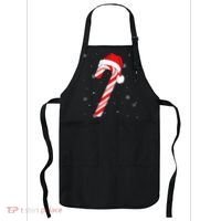 Candy Cane Merry And Bright Red And White Candy Apron thumb 0