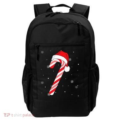 Candy Cane Merry And Bright Red And White Candy Backpack