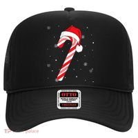 Candy Cane Merry And Bright Red And White Candy Hat thumb 0