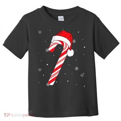 Candy Cane Merry And Bright Red And White Candy Toddler T-Shirt
