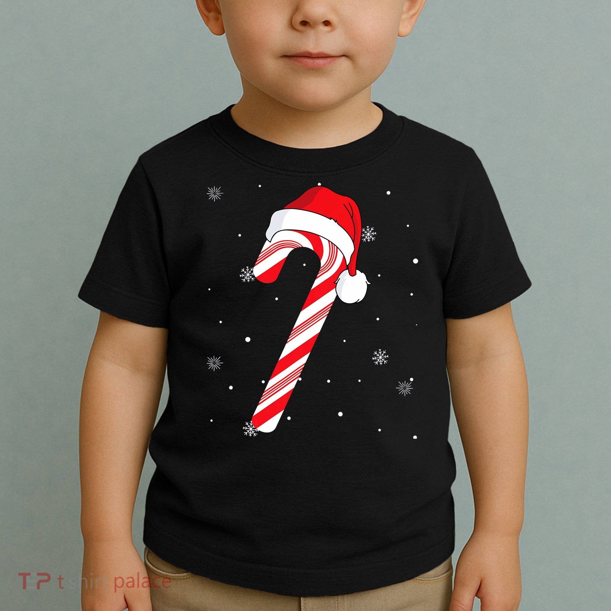 Candy Cane Merry And Bright Red And White Candy Toddler T-Shirt