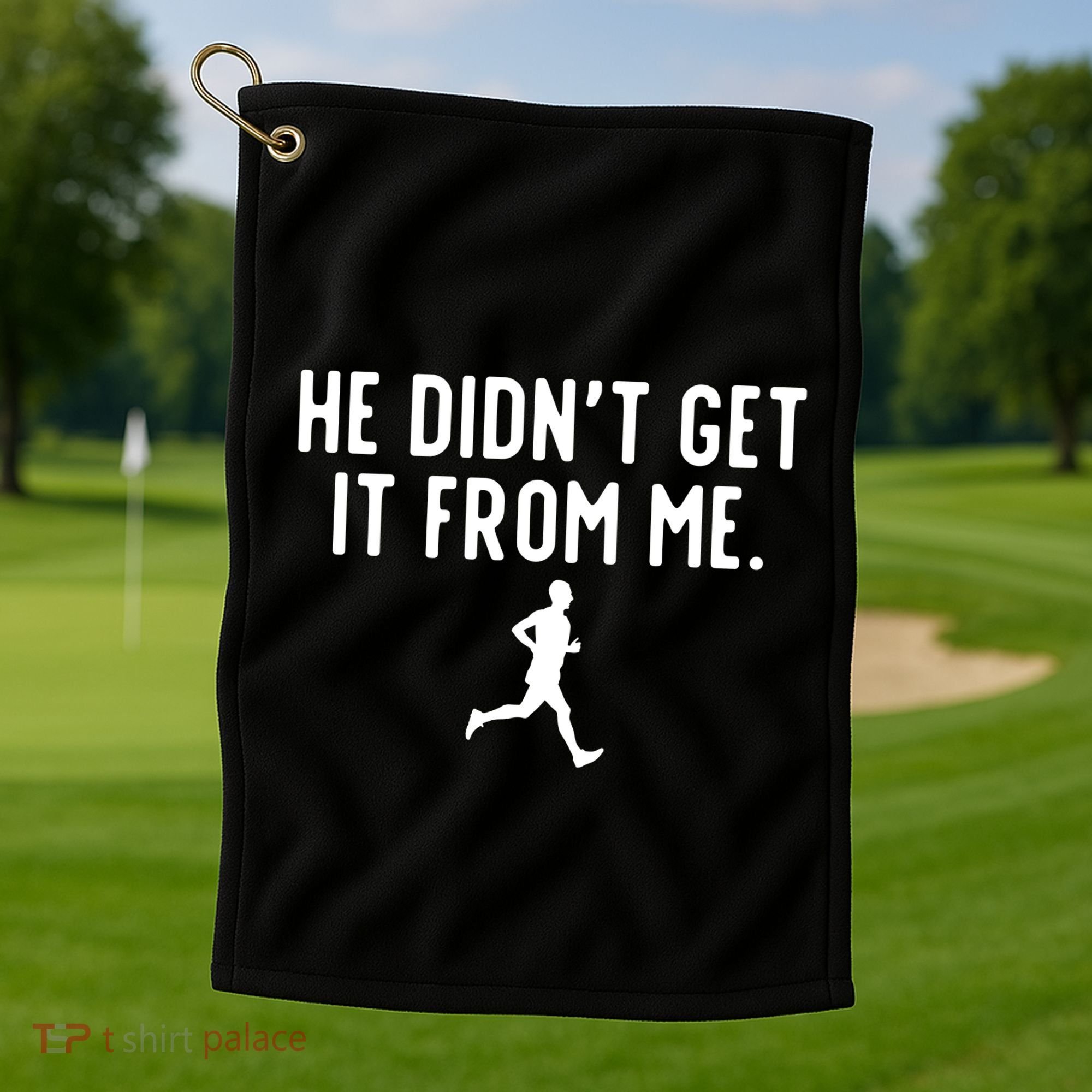 Cross Country Mom Golf Towel
