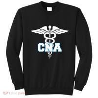 Cna Caduceus Medical Symbol Nurse Gifts Sweatshirt thumb 0