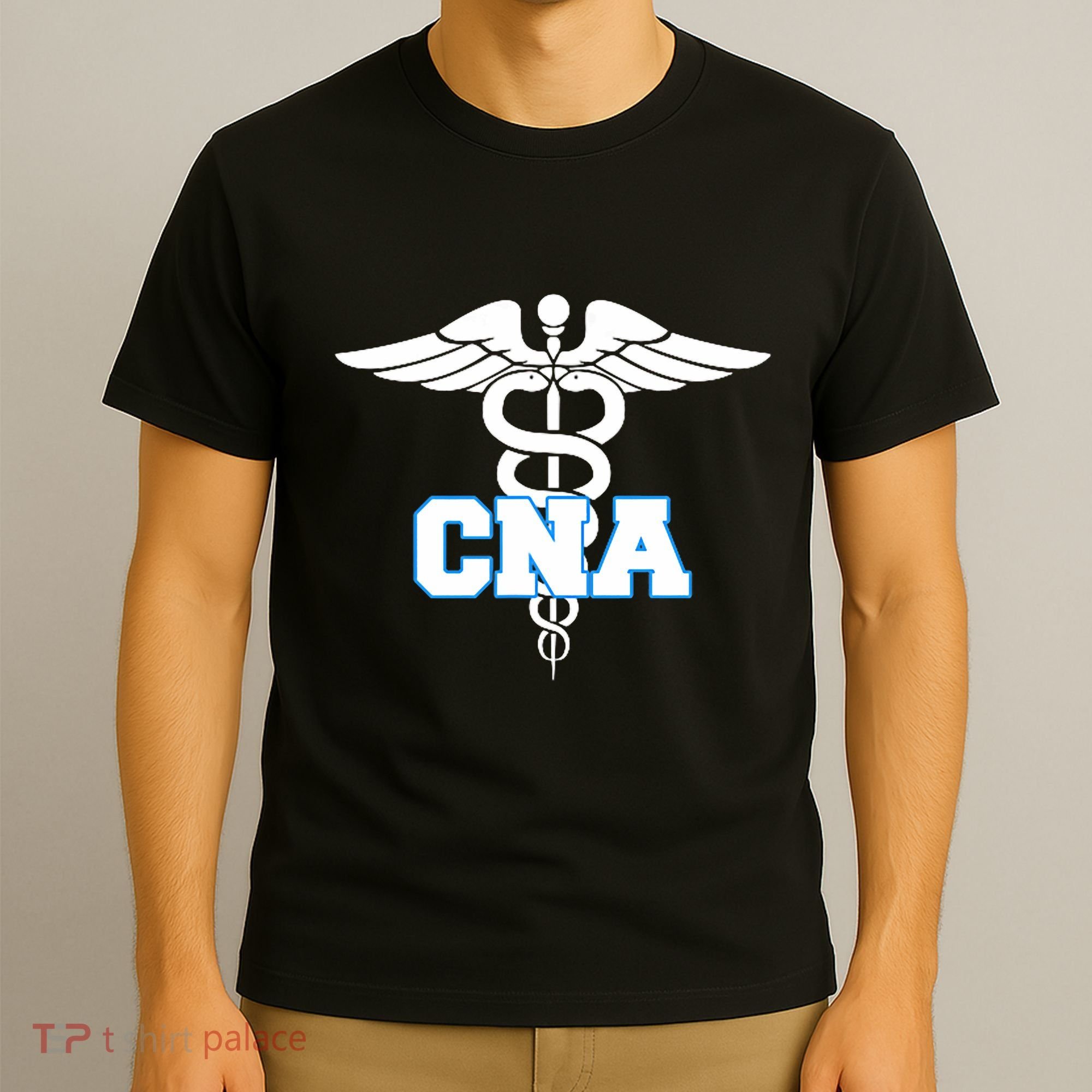 Cna Caduceus Medical Symbol Nurse Gifts T-Shirt