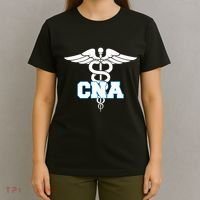 Cna Caduceus Medical Symbol Nurse Gifts T-Shirt thumb 4