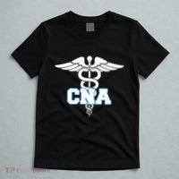 Cna Caduceus Medical Symbol Nurse Gifts T-Shirt thumb 5