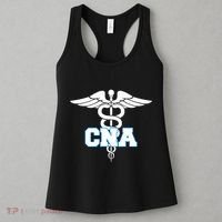 Cna Caduceus Medical Symbol Nurse Gifts Women's Tank Top thumb 3